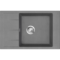 Кухонная мойка Emar Quartz EMQ-1780.Q 78x50 см, антрацит