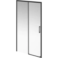 Душевая дверь 110 см Kerama Marazzi Vetro VE.110.SD.BLK.M прозрачное