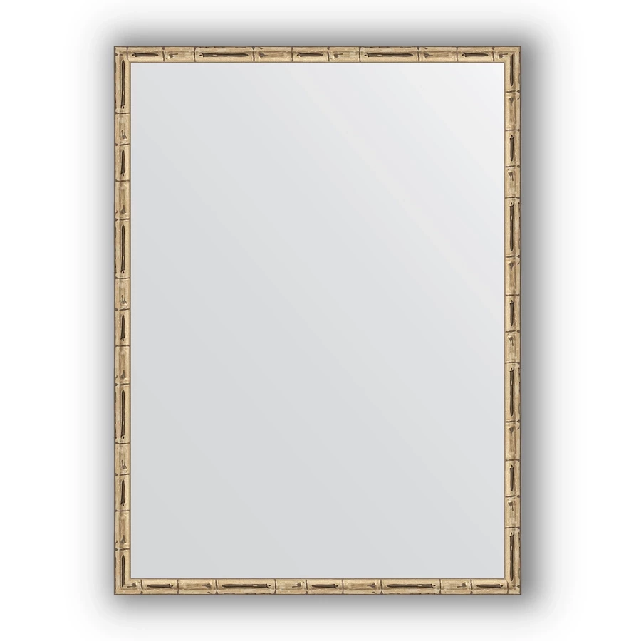Зеркало 57x77 см серебряный бамбук Evoform Definite BY 0642 зеркало 83x143 см вензель серебряный evoform definite by 3320