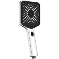 Душевая лейка AQUAme AQM8502CR 120 мм, 3 режима, хром