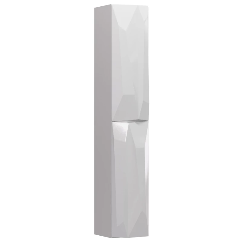 Пенал подвесной белый глянец L Aima Design Crystal У51084