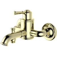 Смеситель для ванны Aquatek Классик AQ1540PG золотой