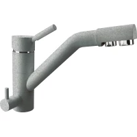 Смеситель для кухни Dr.Gans Нота 339.07L.2123.409 с подключением к фильтру, базальт