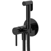 Гигиенический душ Omnires Y SYSYBI2BL со смесителем, черный