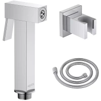 Гигиенический душ Aquatek AQ2053CR с держателем, шлангом, хром