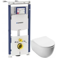 Комплект подвесной унитаз MEER MR-2108 + система инсталляции Geberit 111.362.00.5