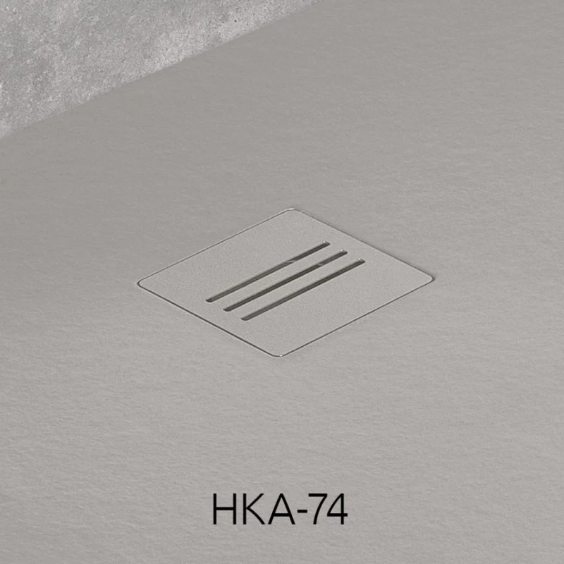 Душевой поддон из литьевого мрамора 120x70 см Radaway Kyntos F Cemento HKF12070-74