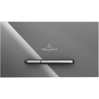 Кнопка смыва Villeroy & Boch ViConnect 300G 922160RA для инсталляции, серый глянец