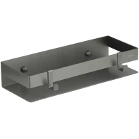 Полка для ванной Lemark Shelf Line 9776051 30 см, графит матовый