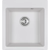 Кухонная мойка Granula 4651, АРКТИК 46,5x51 см, белый