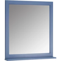 Зеркало ASB-Woodline Толедо 11197 СМ 77x85 см, синий матовый