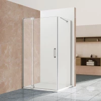Душевой уголок 98,8-108,8x89 см Vincea Extra VSR-1E101190CL прозрачное