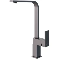 Смеситель для кухни Knotlor Stable KN-21/GM вороненая сталь