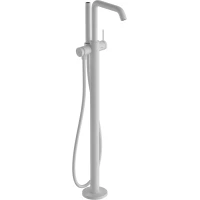 Смеситель напольный для ванны Hansgrohe Tecturis S 73440700 белый матовый