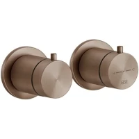 Термостат для ванны Gessi Gessi316 54234#708 встраиваемый, медь матовая