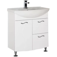 Тумба белый 72 см Aquanet Моника 00186770