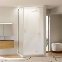 Душевой уголок Veconi Rovigo RV073R/R-12080-06-C4 120x80 см R, профиль хром, стекло дождь