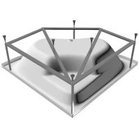 Каркас для ванны 150x150 Vayer Iryda GL000006916