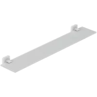 Полка стеклянная Kludi Vela S 2597353 60 см, белый матовый