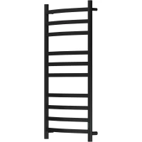 Полотенцесушитель электрический Point Антея П10 PN17850B 1000x532, диммер правый, черный матовый