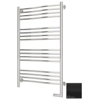 Полотенцесушитель электрический 1000x600 черный матовый МЭМ правый Сунержа Флюид 2.0 31-5221-1060