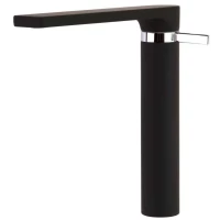 Смеситель для раковины Ramon Soler Arola 2610NM без донного клапана, черный матовый