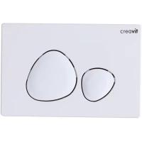 Кнопка смыва Creavit Spa GP700100 для инсталляции, белый
