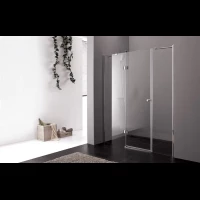 Душевая дверь распашная Cezares Verona 130 см текстурное стекло VERONA-W-B-13-40+60/30-P-Cr-L