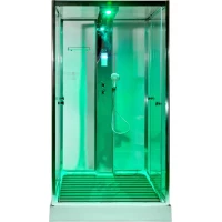 Душевая кабина 120x90x220 см Deto Z122ESPOOSTEAM прозрачное