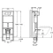 Инсталляционная система для подвесного унитаза Roca Duplo WC 890090020 - 3