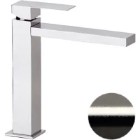 Смеситель для раковины Remer Q-Design QD11LNP без донного клапана, никель