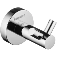 Крючок Swedbe Attribut 9815 двойной, для ванны, хром