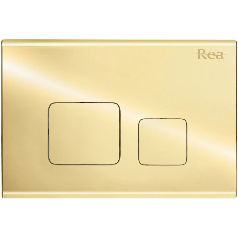 Кнопка смыва Rea F REA-E9853 для инсталляции, золотой