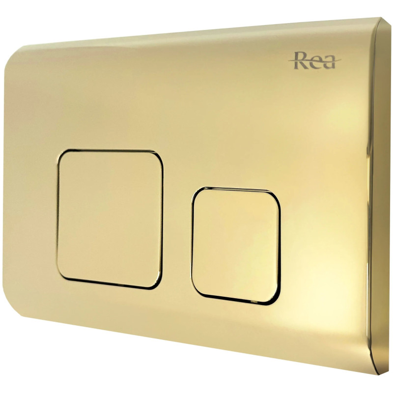 Кнопка смыва Rea F REA-E9853 для инсталляции, золотой