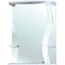 Зеркальный шкаф 55x72 см белый глянец L Bellezza Карина 4611808002019 - 1
