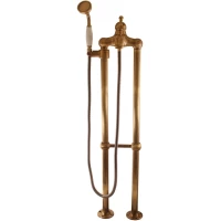 Смеситель напольный для ванны Rav Slezak Labe L450.5/2SM