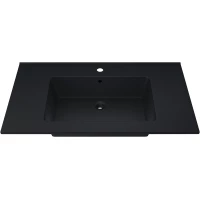 Раковина Uperwood Parma 291003008 86x47,5 см, накладная, уголь