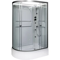 Душевая кабина 120x80x200 см Deto L520RNLED+GM прозрачное