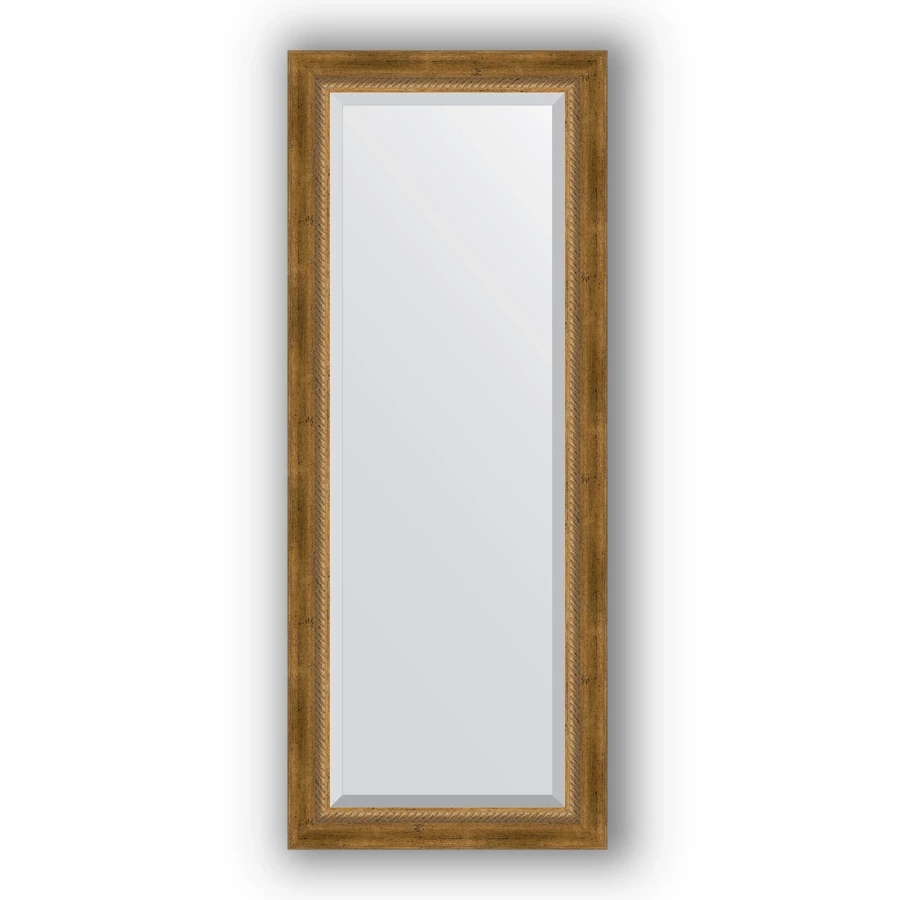 Зеркало 53x133 см состаренное бронза с плетением Evoform Exclusive BY 3510