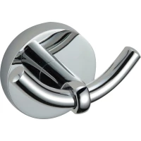 Крючок Savol 87 S-008754 двойной, для ванны, хром