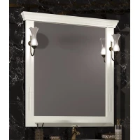 Зеркало 104x101 см слоновая кость Opadiris Риспекто