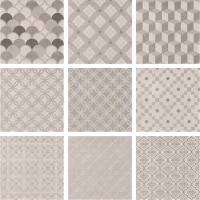 Плитка 1575T N Карнаби-стрит орнамент бежевый 20x20