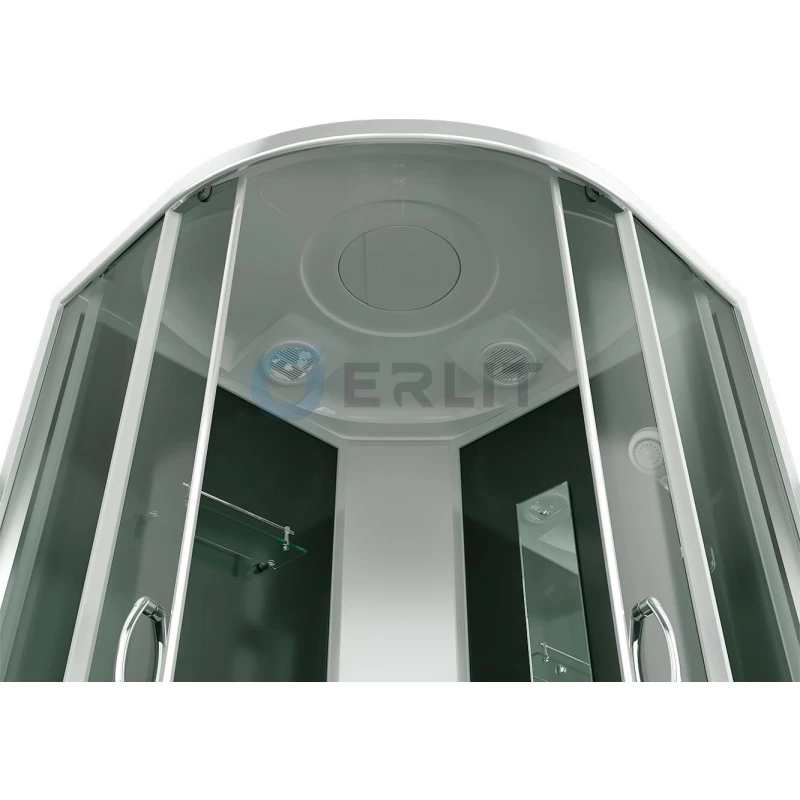Душевая кабина 100×100×215 см Erlit Comfort ER3510TP-C4-RUS