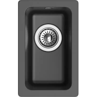 Кухонная мойка Rivelato Berkana BK-25 antracite 31x46 см, антрацит 