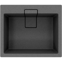 Кухонная мойка Florentina Ривьера 600 20.490.D0600.202 60x51 см, черный