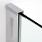Душевая дверь распашная 120 см прозрачное стекло WasserKRAFT ALLER 10H05LBLACK - 3