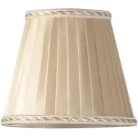 Абажур крем с кантом Tiffany World TW14-08.56-crem