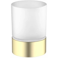 Стакан для зубных щеток Timo Saona 13231/17 настольный, золотой матовый