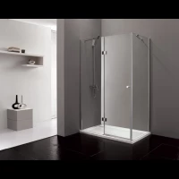 Душевой уголок Cezares Verona 120x100 см текстурное стекло VERONA-W-AH-1-120/100-P-Cr-L