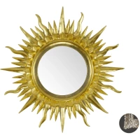 Зеркало 98x98 см серебро Migliore Солнышко 30993